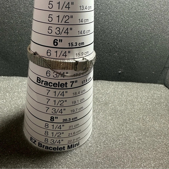 Vintage Hamilton Ladies Mechanical Wind Up Watch Silver Tone Blue Dial 10K R.G.P - Picture 8 of 9